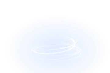 Capture the spirit of Christmas with this transparent sparkling swirl PNG overlay for festive photos.