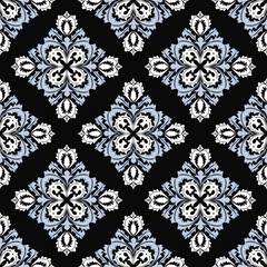 Seamless floral pattern designed for wallpaper, background, decoration, fabric, clothing.