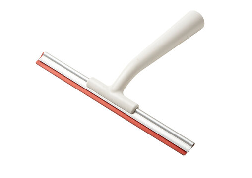 Glass squeegee isolated on transparent background