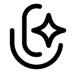 Voice Assistant Line Icon Vector, Modern Outline AI Assistant and Chatbot Symbol for Technology and Automation Concept