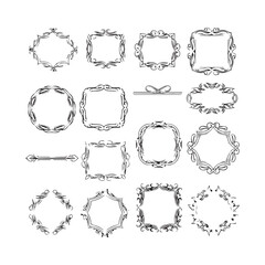 "Stylish Ornamental Divider Vector Collection &ndash; Elegant Decorative Elements"