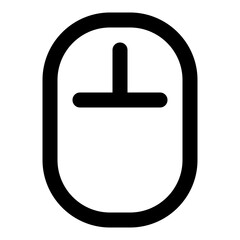 Mouse Line Icon Vector, Modern Outline Device and Electronic Symbol for Technology, Computer, and Gadget Concept