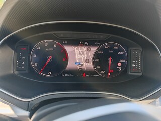 car digital instrument cluster with navigation