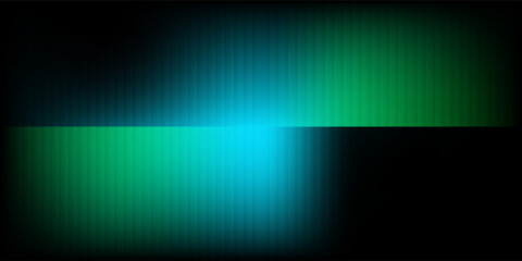 Vibrant circular gradient pattern with ribbed fractal glass texture effect blending teal deep blue colors.