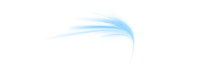 PNG blue streak line, glowing laser blur, motion trails overlay. Perfect for tech, digital, or futuristic visuals.