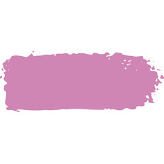 Abstract Rectangle Shape in Pink with Transparent Background