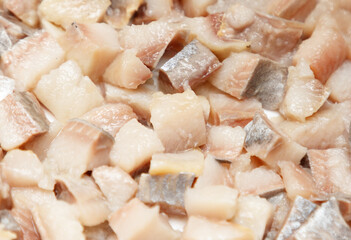 A pile of fish with a lot of bones