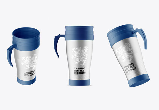 Thermo Bottle Mockup