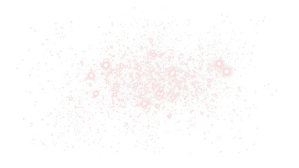 Glowing particles and light burst PNG overlay perfect for holiday photos and festive celebrations. Transparent effect.