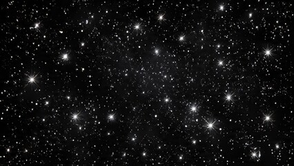 Fototapeta premium A vast expanse of the night sky filled with countless twinkling stars and distant galaxies