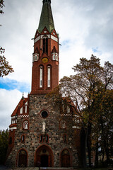 The Church of St. George (Kościół św. Jerzego) in Sopot, Poland