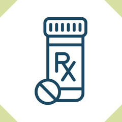 Pill Bottle Icon