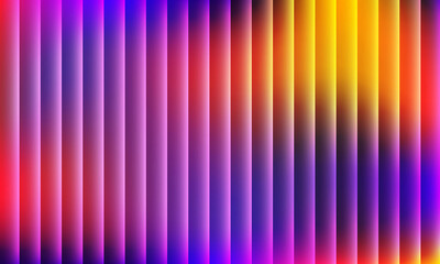 Vibrant gradient stripes abstract background with energetic color transitions