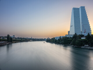Rhine scenery taken on the Schwarzwaldbr&uuml;cke