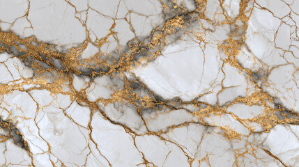 A stunning macro shot of a gold-veined marble surface, showcasing natural patterns and textures