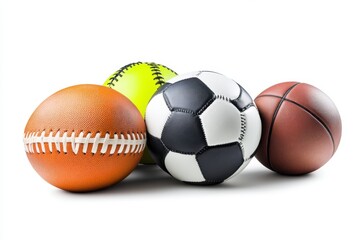 A Collection of Various Sports Balls for Recreation and Fun