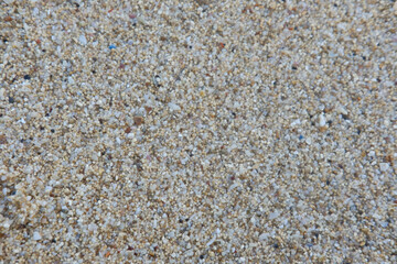 Beach Sand Texture Closeup Macro Background.