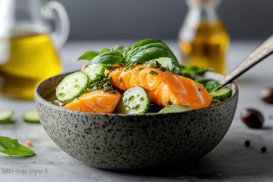 Canned fish product with olive oil