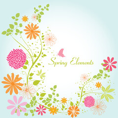 spring floral background