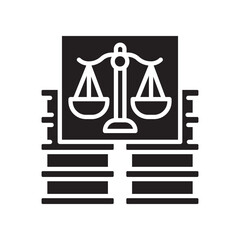 pesticide regulation black line icon for digital and print projects.