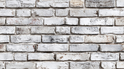 Obraz premium A weathered and textured brick wall showcasing individual bricks with subtle color variations