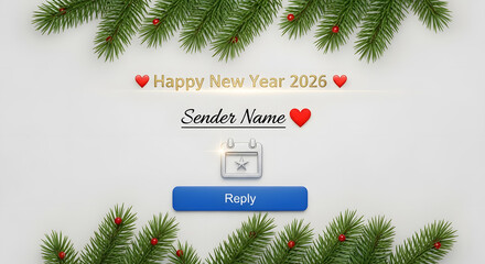 Celebrate New Year 2026 with festive greetings and a personal touch