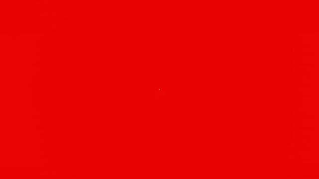 Japanese Kanji 'Kami' (God) on a Red Sunburst Loop Animation