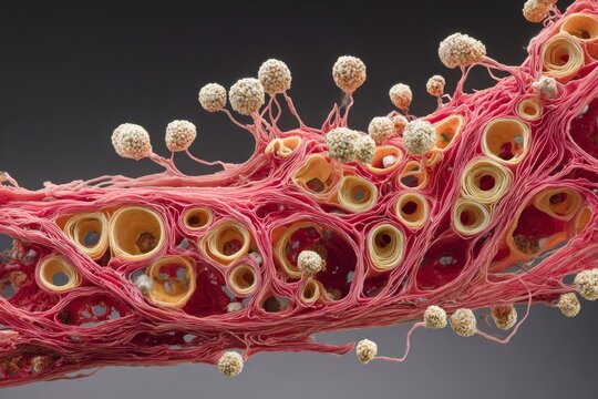 Neurokinin A in Airway Smooth Muscle Contraction: Neurokinin A stimulates smooth muscle contraction in the airways, influencing airway diameter. 