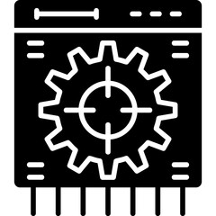 Target Audience Icon Vector Element