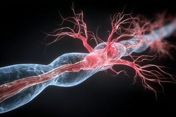 Vagus Nerve Stimulation and Acetylcholine Release: Stimulation of the vagus nerve leads to acetylcholine release, affecting bronchoconstriction and respiratory rhythm. 