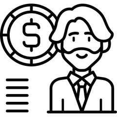 Investment Icon Vector Element
