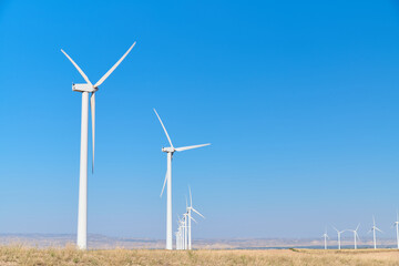 Fototapeta premium Windturbines for sustainable energy production