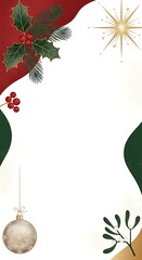 Christmas Holiday Greeting Background