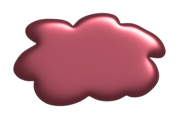 3d speech bubble Blank empty message box Textbox frame for banners, price tags, stickers, design