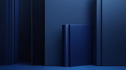 Professional Office Folders on White Background
