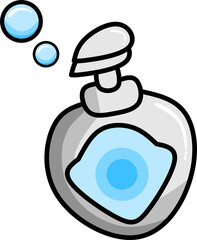 Cartoon Liquid Soap Dispenser with Bubbles