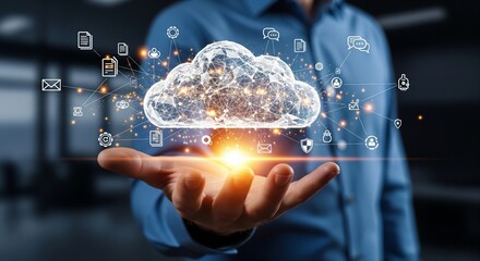 Futuristic Cloud Computing: Professional Presenting a Global Digital Network