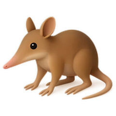 Whimsical Brown Pocket Mammal Illustration