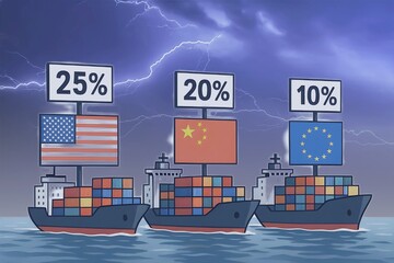 cargo container ship