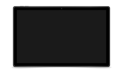 Tablet Screen, Empty Display, Black Screen, Mockup, Modern, Touchscreen, Device
