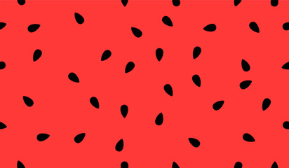 Cute watermelon fruits pattern background vector design
