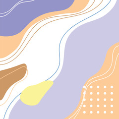 ABSTRACT DESIGN BACKGROUND WITH PASTEL COLOR