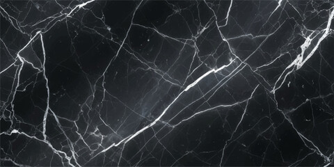 Black marble texture background natural stone pattern with white veins elegant surface for interior design and decorative applications