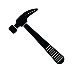 Flat Vector Icon of Carpenter Nail Puller