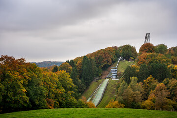 Die Meinhardus-Sprungschanzen in Meinerzhagen