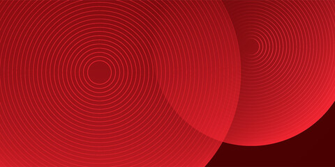 Red abstract background. Dynamic shapes composition. Eps10 vector