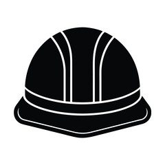 Hard Hat Flat Vector Icon Illustration