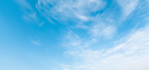 cloudy landscape with cirrus clouds