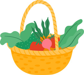 Spring elements. Blooming flower, cute animals and birds. Springtime garden decoration, birdhouse, tool and plants, drawn cartoon vector set