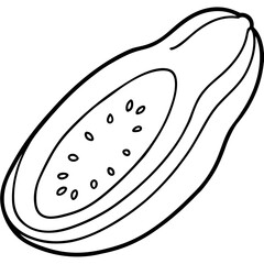 Cucumber Slices Vector Illustration